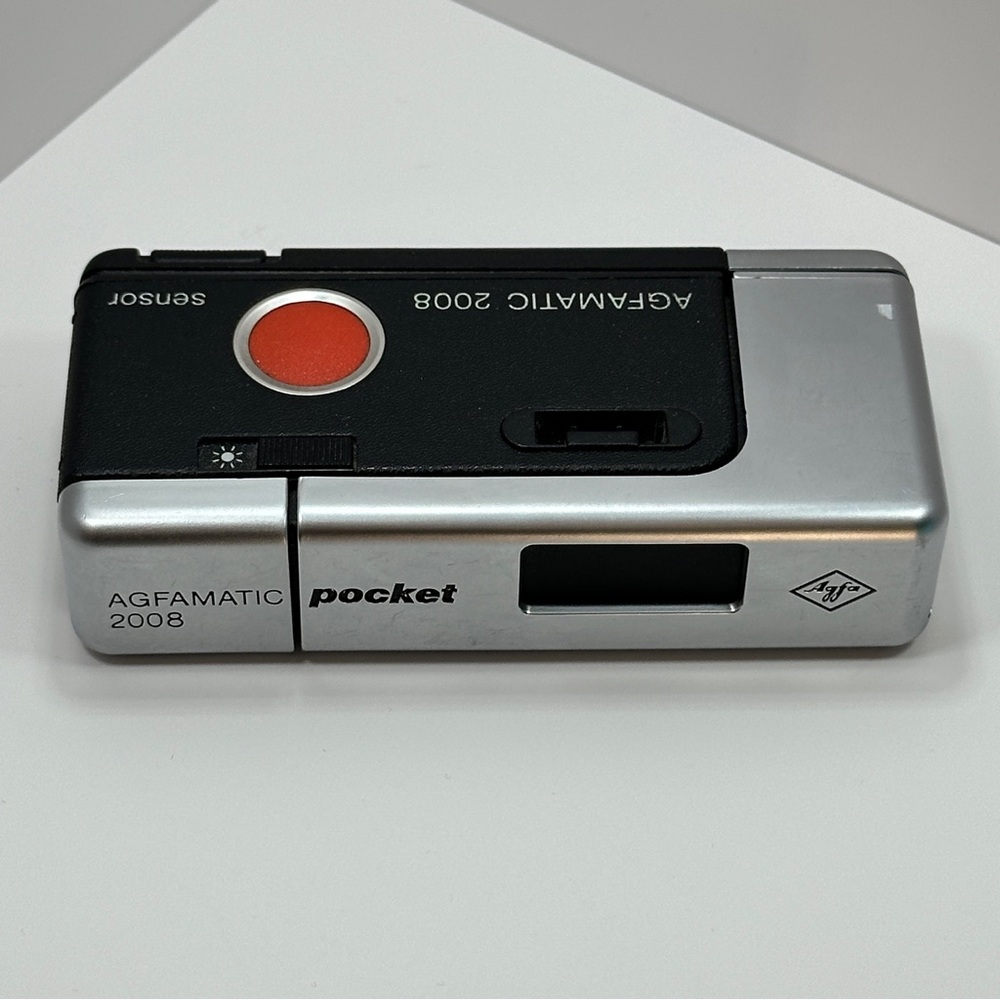 Vintage Agfamatic 2008 Pocket Sensor 110 Film Camera Agfa Made In Germany